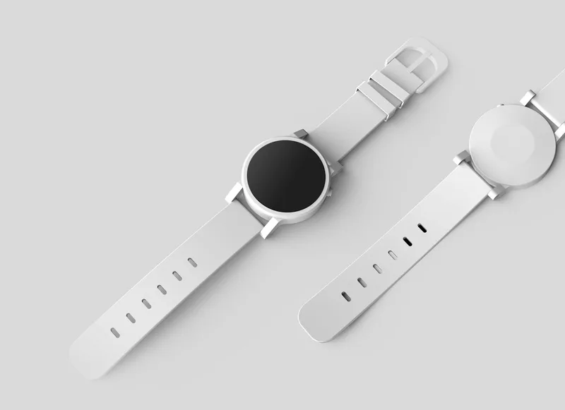 Product photo on a table before background removal